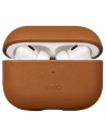 Apple UNIQ Terra Case AirPods Pro 2 Echtes Leder braun/toffeebraun
