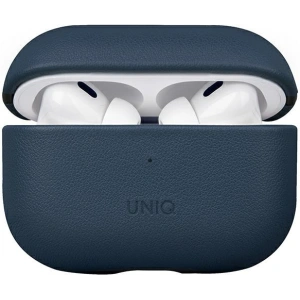 Kup Etui UNIQ Terra Apple AirPods Pro 2 din piele naturală albastru/space blue - UNIQ869 - {ean13} - Sklep Home Screen