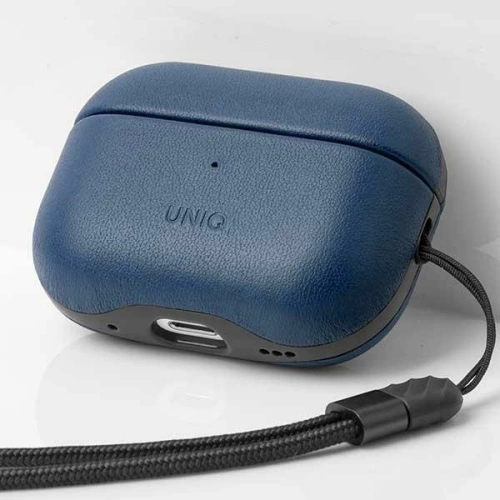 Kup Apple UNIQ Terra Tasche AirPods Pro 2 Echtes Leder blau/space blau - UNIQ869 - {ean13} - Sklep Home Screen