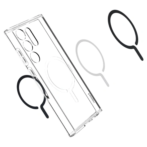 Kup Etui Spigen Ultra Hybrid OneTap Ring MagSafe Samsung Galaxy S23 Ultra Black - SPN2789 - {ean13} - Sklep Home Screen
