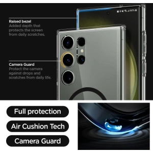 Kup Etui Spigen Ultra Hybrid OneTap Ring MagSafe Samsung Galaxy S23 Ultra černé - SPN2789 - {ean13} - Sklep Home Screen