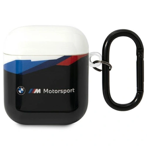 Kup BMW Apple Case BMA222HGTK AirPods 2/1 schwarz/schwarz Transparenter Deckel - BMW344 - {ean13} - Sklep Home Screen