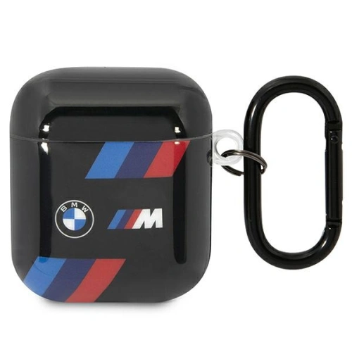 Kup BMW Apple Tasche BMA222SOTK AirPods 2/1 schwarz/schwarz Tricolor Stripes - BMW346 - {ean13} - Sklep Home Screen