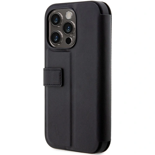 Kup BMW Apple Tasche BMBKP14L22RVSK iPhone 14 Pro schwarz/schwarz Buchhülle Leder Stempel Blaue Linien - BMW348 - {ean13} - Sklep Home Screen