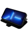 Kup BMW Apple Tasche BMBKP14L22RVSK iPhone 14 Pro schwarz/schwarz Buchhülle Leder Stempel Blaue Linien - BMW348 - {ean13} - Sklep Home Screen