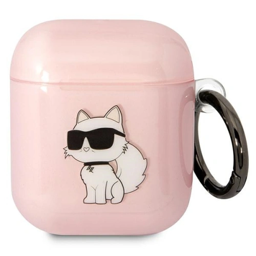 Kup Karl Lagerfeld Apple Case KLA2HNCHTCP AirPods 2/1 rosa/rosa Iconic Choupette - KLD1498 - {ean13} - Sklep Home Screen