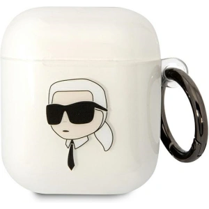 Kup Etui Karl Lagerfeld KLA2HNIKTCT Apple AirPods 2/1 transparent Capul lui Karl - KLD1501 - {ean13} - Sklep Home Screen