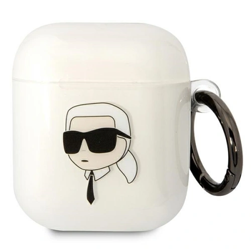 Buy Karl Lagerfeld KLA2HNIKTCT Apple AirPods 2/1 transparent Karl`s Head - KLD1501 - {ean13} - Home Screen Store Europe