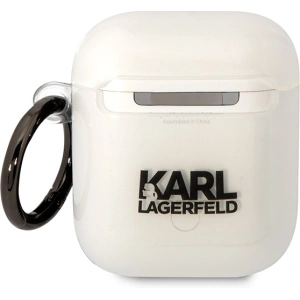 Kup Etui Karl Lagerfeld KLA2HNIKTCT Apple AirPods 2/1 transparent Capul lui Karl - KLD1501 - {ean13} - Sklep Home Screen