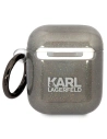 Kup Etui Karl Lagerfeld KLA2HNKCTGK Apple AirPods 2/1 czarny/black Gliter Karl&Choupette - KLD1502 - {ean13} - Sklep Home Screen