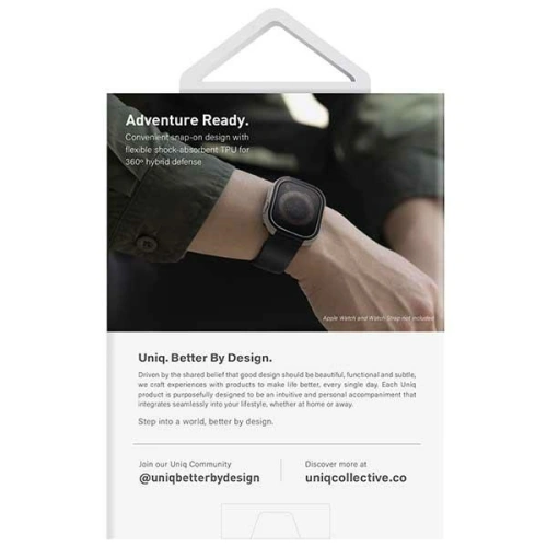 Kup Etui UNIQ Valencia Apple Watch Ultra 49mm srebrny/titanium silver - UNIQ873 - {ean13} - Sklep Home Screen