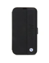 Kup BMW Apple Tasche BMBKP14X22RDPK iPhone 14 Pro Max schwarz/schwarz Bookcase Leder Textured&Stripe - BMW349 - {ean13} - Sklep Home Screen