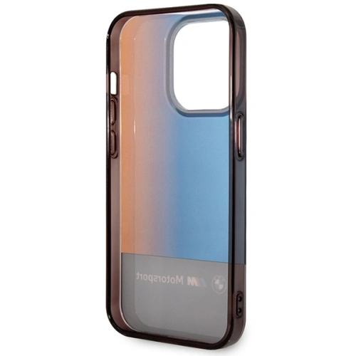 Buy BMW BMHCP14L22HMGK Apple iPhone 14 Pro black Half Tricolor - BMW352 - {ean13} - Home Screen Store Europe
