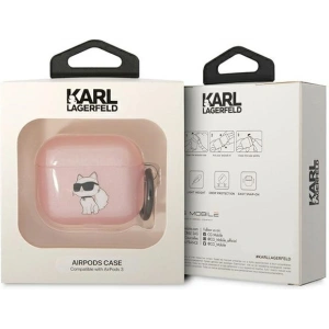 Kup Etui Karl Lagerfeld KLA3HNCHTCP Apple AirPods 3 roz/rozali Ikonik Choupette - KLD1504 - {ean13} - Sklep Home Screen