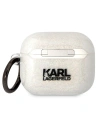 Buy Karl Lagerfeld KLA3HNKCTGT Apple AirPods 3 transparent Gliter Karl&Choupette - KLD1505 - {ean13} - Home Screen Store Europe