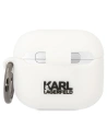 Kup Etui Karl Lagerfeld KLACA3SILKCW Apple AirPods 3 bílý/white silikon Karl & Choupette - KLD1507 - {ean13} - Sklep Home Screen