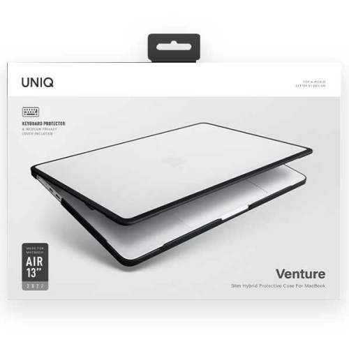 Kup Etui UNIQ Venture Apple MacBook Air 13 (2018 - 2022) czarny/midnight black - UNIQ877 - {ean13} - Sklep Home Screen