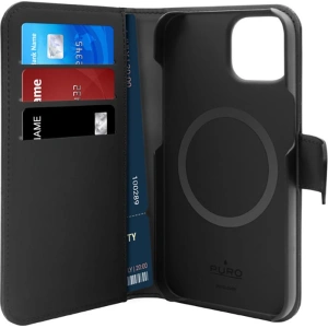 Kup Etui PURO Wallet Detachable 2in1 MagSafe Apple iPhone 14 Plus / 15 Plus (czarny) - PUR637 - {ean13} - Sklep Home Screen