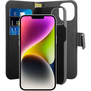 Kup Etui PURO Wallet Detachable 2in1 MagSafe Apple iPhone 14 Plus / 15 Plus (czarny) - PUR637 - {ean13} - Sklep Home Screen