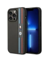 BMW Apple Tasche BMHCP14L22PPMA iPhone 14 Pro grau/grau Tricolor M Kollektion
