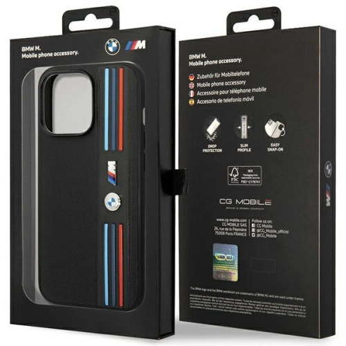 Kup BMW Apple Tasche BMHCP14L22PPMK iPhone 14 Pro schwarz/schwarz Tricolor M Kollektion - BMW355 - {ean13} - Sklep Home Screen