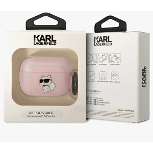 Buy Karl Lagerfeld KLAPHNCHTCP Apple AirPods Pro pink Ikonik Choupette - KLD1508 - {ean13} - Home Screen Store Europe