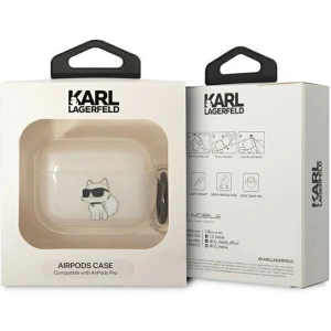 Buy Karl Lagerfeld KLAPHNCHTCT Apple AirPods Pro transparent Ikonik Choupette - KLD1509 - {ean13} - Home Screen Store Europe