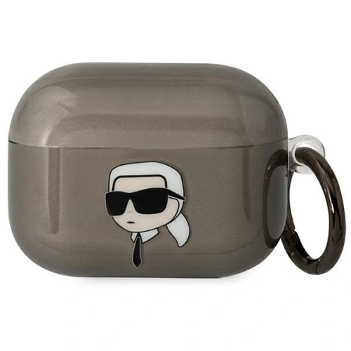 Kup Etui Karl Lagerfeld KLAPHNIKTCK Apple AirPods Pro fekete/kék Karl feje - KLD1510 - {ean13} - Sklep Home Screen
