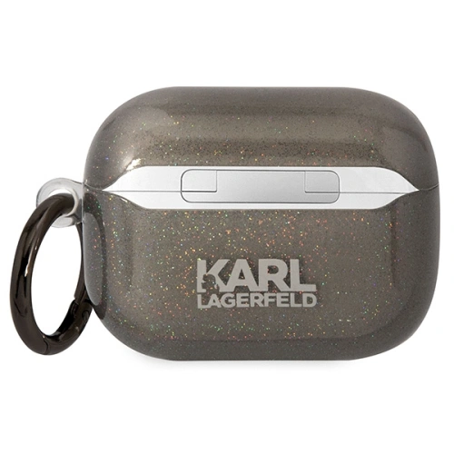 Kup Etui Karl Lagerfeld KLAPHNKCTGK Apple AirPods Pro czarny/black Gliter Karl&Choupette - KLD1512 - {ean13} - Sklep Home Screen