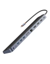 Kup HUB Baseus EliteJoy Gen2 USB 12w1 z kábellel USB-C 25cm USB-A/USB-C/DP/HDMI/SD/TF/RJ45/3,5mm jack/PD 100W szürke - BSU3978 - {ean13} - Sklep Home Screen