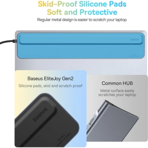 Kup HUB Baseus EliteJoy Gen2 USB 12w1 cu cablu USB-C de 25cm USB-A/USB-C/DP/HDMI/SD/TF/RJ45/3,5mm jack/PD 100W gri - BSU3978 - {ean13} - Sklep Home Screen
