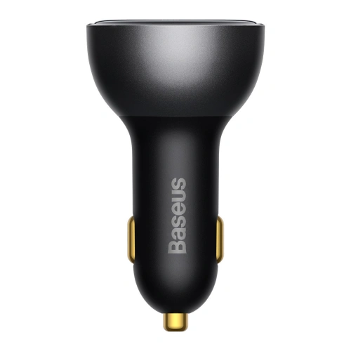 Kup Autós töltő Baseus Digitális kijelző USB-A/USB-C PD 3.1 140W + USB-C 5A 240W 1m fekete kábel - BSU3979 - {ean13} - Sklep Home Screen