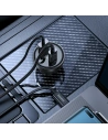 Kup Auto nabíječka Baseus Digitální displej USB-A/USB-C PD 3.1 140W + kabel USB-C 5A 240W 1m černý - BSU3979 - {ean13} - Sklep Home Screen