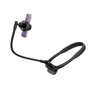 Baseus ComfortJoy Series univerzální držák na krk, stojan na telefon černý