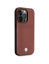Buy BMW BMHCP14L22RFGR Apple iPhone 14 Pro burgundy Leather Diamond Pattern - BMW359 - {ean13} - Home Screen Store Europe