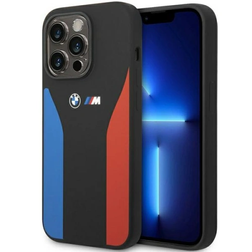 Kup Etui BMW BMHCP14L22SCSK Apple iPhone 14 Pro fekete/kék Szilikon Kék&Piros Csíkos M Kollekció - BMW362 - {ean13} - Sklep Home Screen