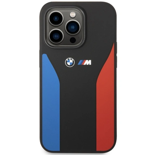 Kup Etui BMW BMHCP14L22SCSK Apple iPhone 14 Pro fekete/kék Szilikon Kék&Piros Csíkos M Kollekció - BMW362 - {ean13} - Sklep Home Screen