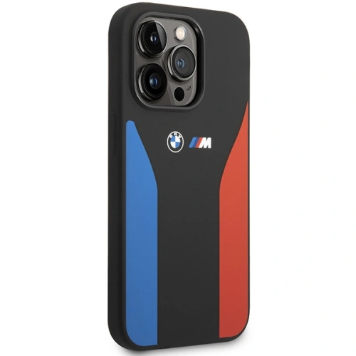 Kup Etui BMW BMHCP14L22SCSK Apple iPhone 14 Pro fekete/kék Szilikon Kék&Piros Csíkos M Kollekció - BMW362 - {ean13} - Sklep Home Screen