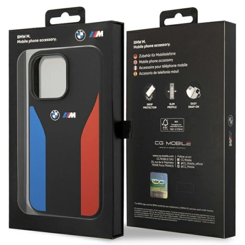 Kup Etui BMW BMHCP14L22SCSK Apple iPhone 14 Pro fekete/kék Szilikon Kék&Piros Csíkos M Kollekció - BMW362 - {ean13} - Sklep Home Screen