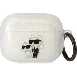 Kup Etui Karl Lagerfeld KLAPHNKCTGT Apple AirPods Pro transparent Gliter Karl&Choupette - KLD1513 - {ean13} - Sklep Home Screen