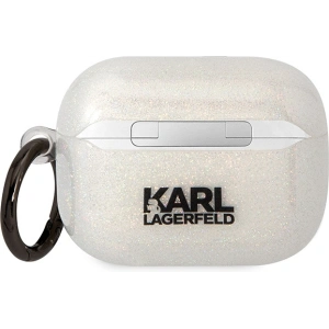 Buy Karl Lagerfeld KLAPHNKCTGT Apple AirPods Pro transparent Gliter Karl&Choupette - KLD1513 - {ean13} - Home Screen Store Europe