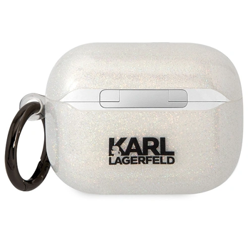 Kup Etui Karl Lagerfeld KLAPHNKCTGT Apple AirPods Pro transparent Gliter Karl&Choupette - KLD1513 - {ean13} - Sklep Home Screen