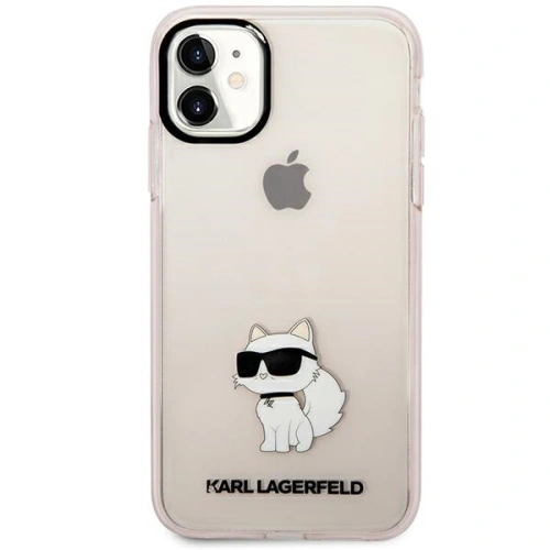 Buy Karl Lagerfeld KLHCN61HNCHTCP Apple iPhone 11/XR pink hardcase Ikonik Choupette - KLD1514 - {ean13} - Home Screen Store Europe