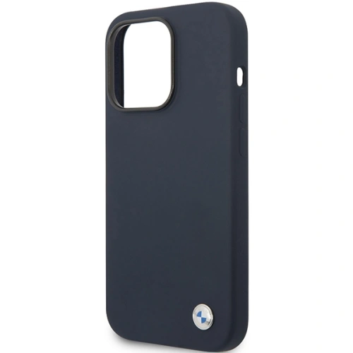 Kup Etui BMW BMHCP14LSILNA Apple iPhone 14 Pro albastru închis/navy Silicon Metal Logo - BMW365 - {ean13} - Sklep Home Screen