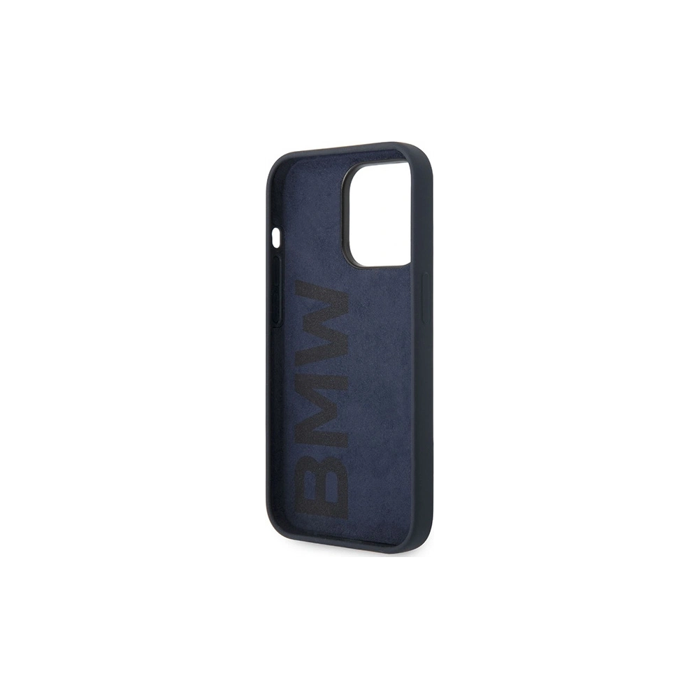 Etui BMW BMHCP14LSILNA Apple iPhone 14 Pro granatowy/navy Silicone Metal Logo
