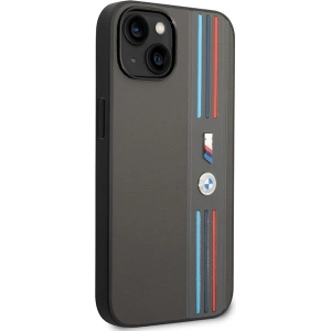 Etui BMW BMHCP14M22PPMA Apple iPhone 14 Plus / 15 Plus szary/grey Tricolor M Collection
