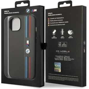 Etui BMW BMHCP14M22PPMA Apple iPhone 14 Plus / 15 Plus szary/grey Tricolor M Collection