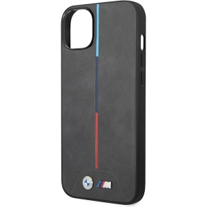 Etui BMW BMHCP14M22PVTA Apple iPhone 14 Plus / 15 Plus szary/grey Quilted Tricolor