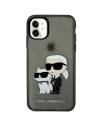 Kup Karl Lagerfeld Apple Tasche KLHCN61HNKCTGK iPhone 11/XR schwarz/schwarz Hartschale Gliter Karl&Choupette - KLD1516 - {ean13} - Sklep Home Screen