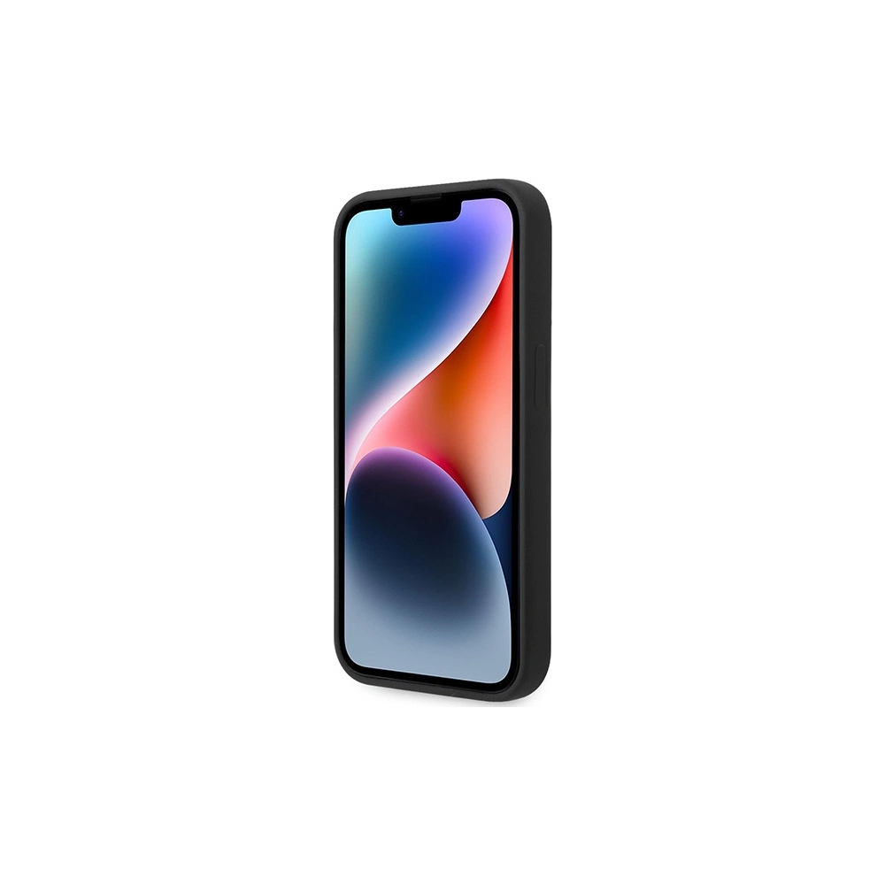 Etui Karl Lagerfeld KLHMP14LSNCHBCK Apple iPhone 14 Pro hardcase czarny/black Silicone Choupette MagSafe